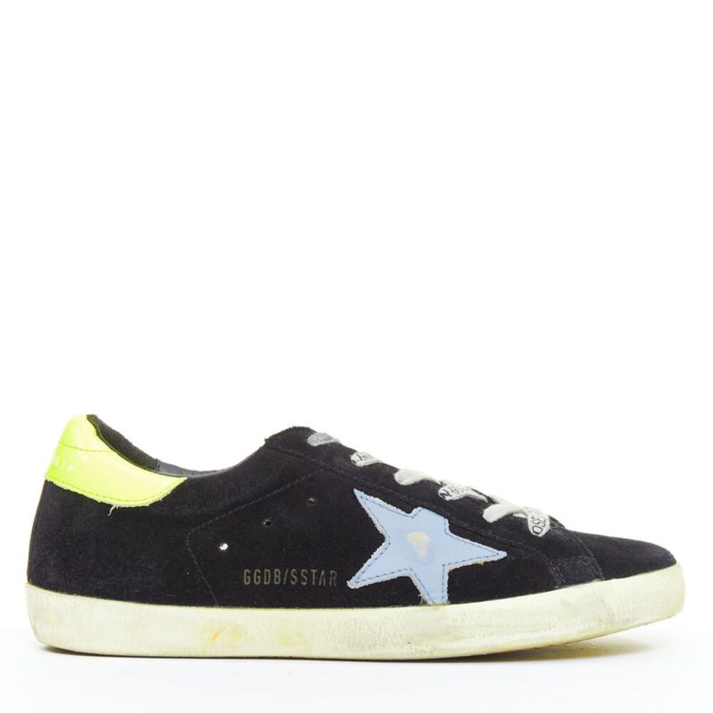 Golden Goose Suede Distressed Sneakers